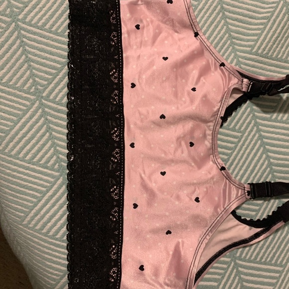 Ruby Ribbon heart bra - Picture 2 of 3